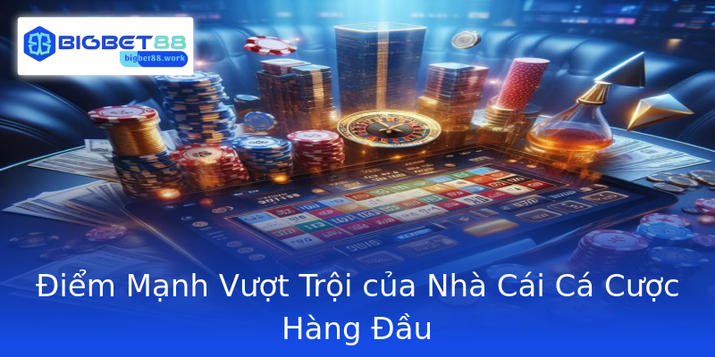 Điểm Mạnh Vượt Trội của Nhà Cái Cá Cược Hàng Đầu Điểm Mạnh Vượt Trội của Nhà Cái Cá Cược Hàng Đầu