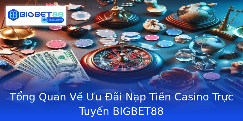 Tổng Quan Về Ưu Đãi Nạp Tiền Casino Trực Tuyến BIGBET88 Tổng Quan Về Ưu Đãi Nạp Tiền Casino Trực Tuyến BIGBET88