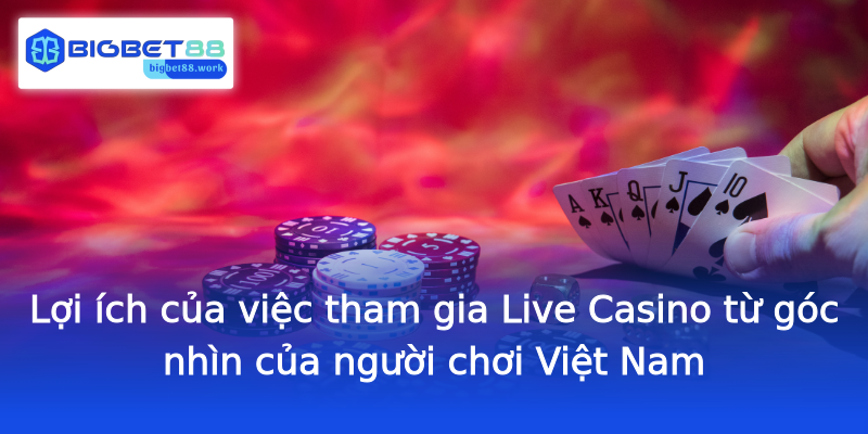 Lợi ích của việc tham gia Live Casino từ góc nhìn của người chơi Việt Nam Lợi ích của việc tham gia Live Casino từ góc nhìn của người chơi Việt Nam